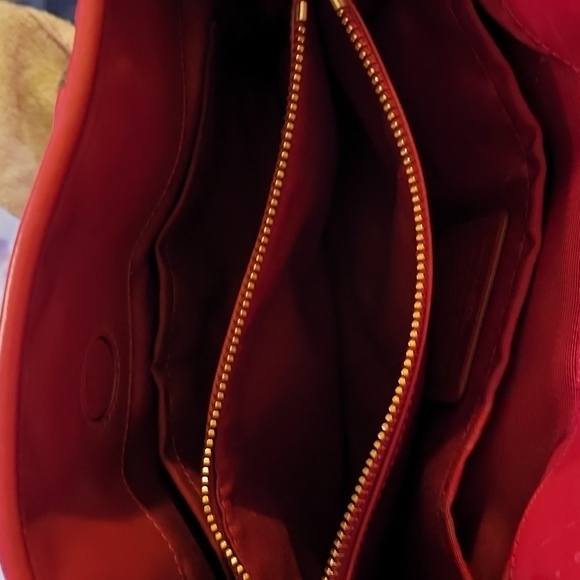 Coach Margot satchel/ Small  matching color Coach wallet/ ID /key chain - Picture 6 of 16